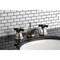 Kingston Brass KS3968PKX Duchess Widespread Bathroom Faucet W/ Brass Pop-Up, Nickel KS3968PKX - alternate 4